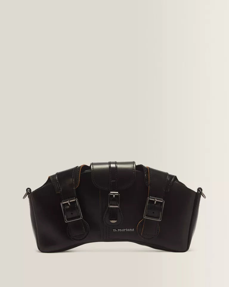 Dr. Martens Baguette Bag - Black Analine+Vintage Smooth