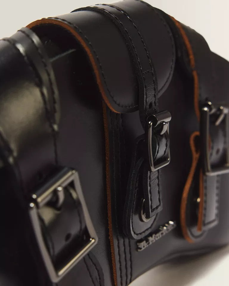 Dr. Martens Baguette Bag - Black Analine+Vintage Smooth