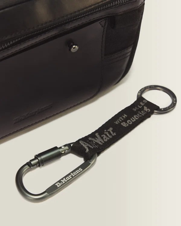 Dr. Martens Utility Crossbody Bag - Black Waxed Canvas