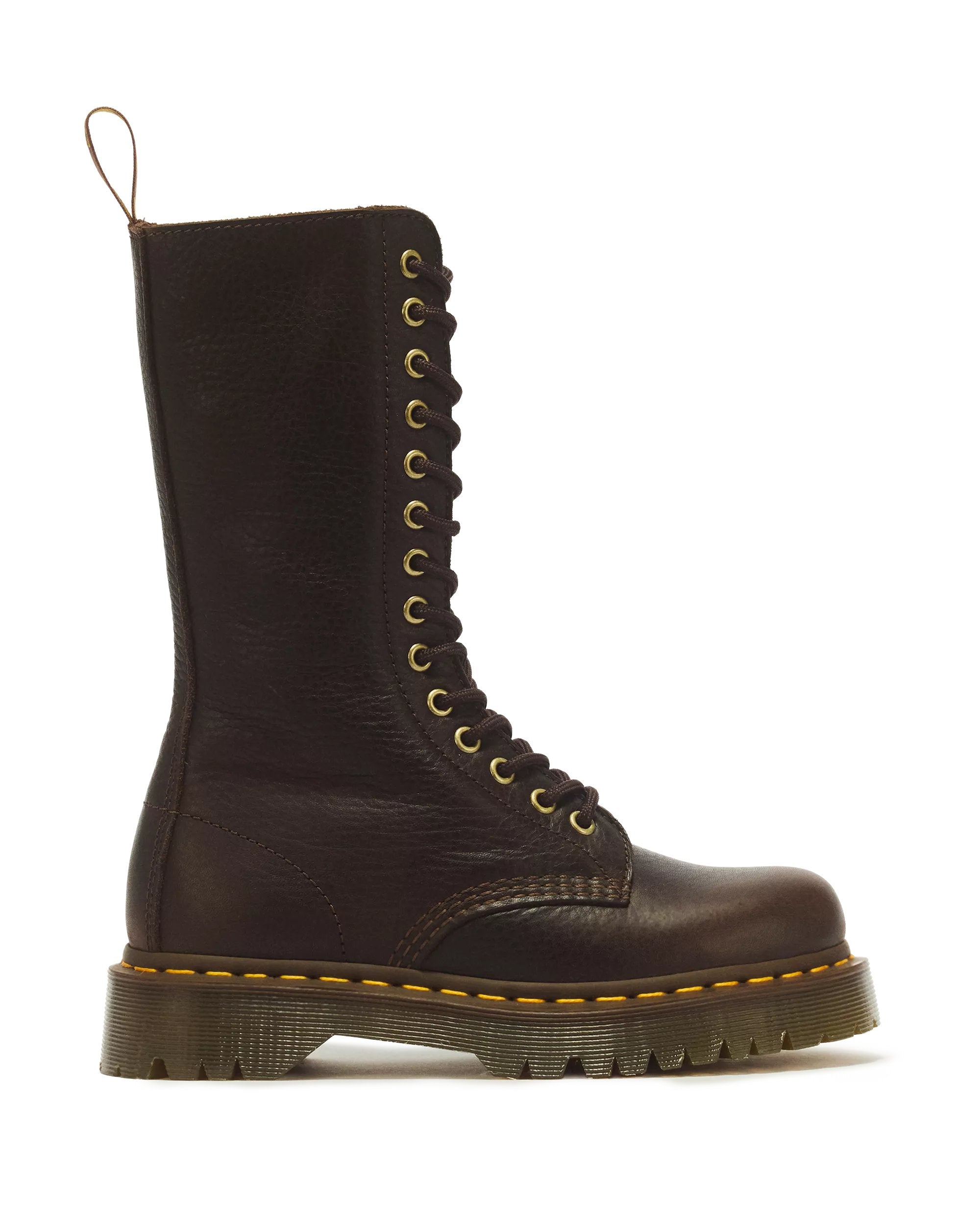 Dr. Martens 1B99 Bex 14 Eye Boot - Dark Brown Ambassador
