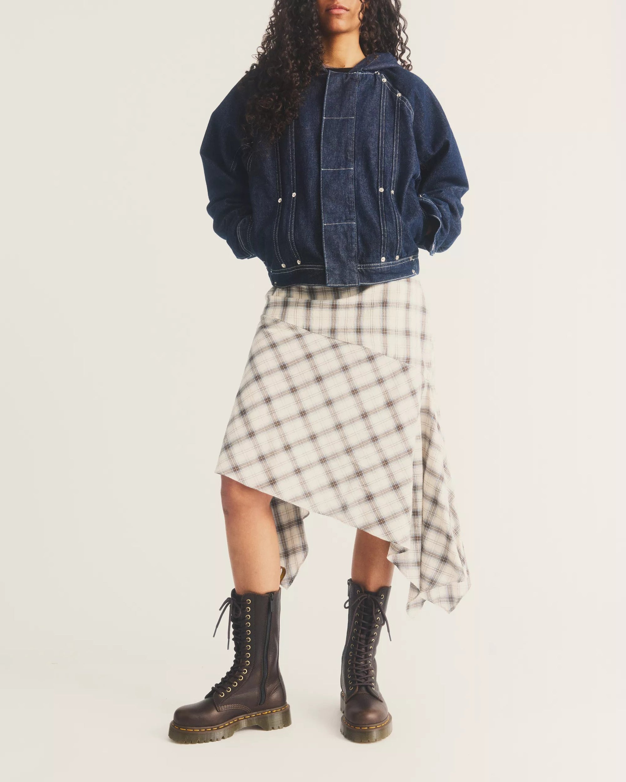 Dr. Martens 1B99 Bex 14 Eye Boot - Dark Brown Ambassador