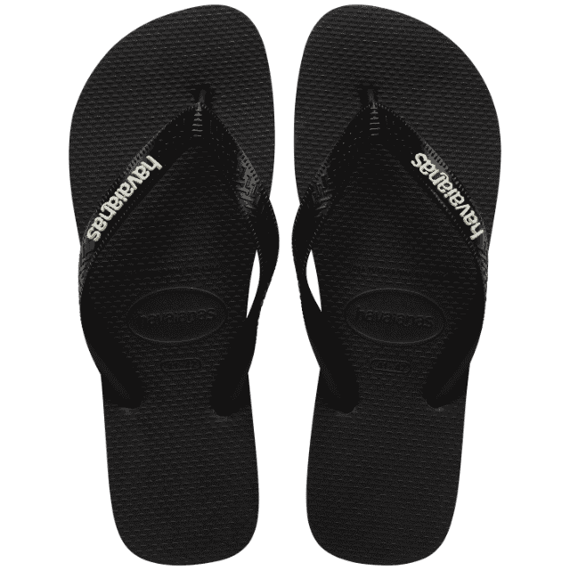 Havaianas Logo Filete Flip Flops