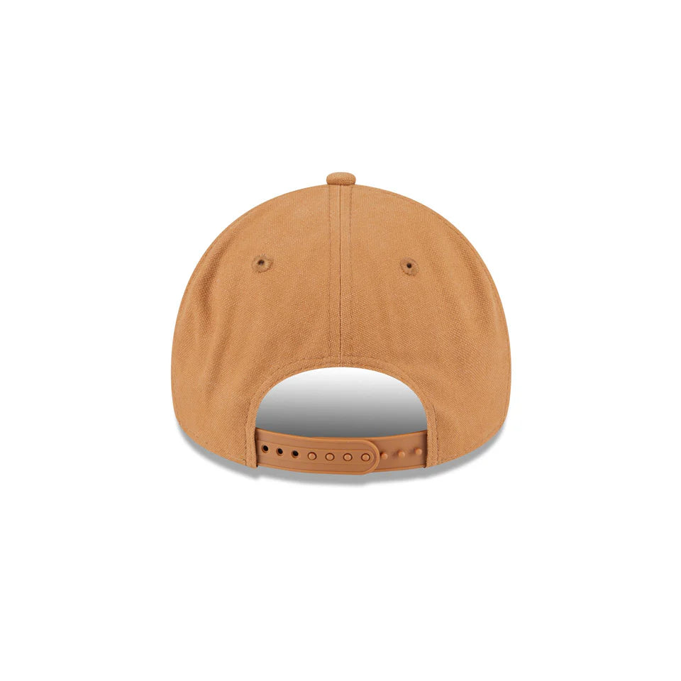 New Era Las Vegas Raiders Washed Canvas Bronze 9FORTY A-Frame Snapback