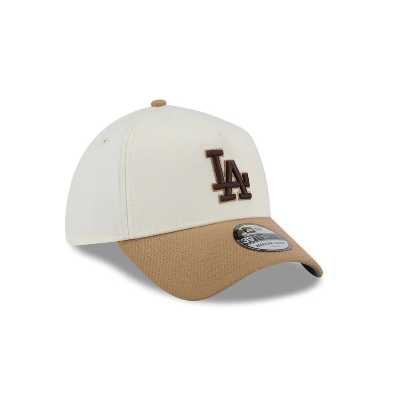 New Era Los Angeles Dodgers White Sandy Bay 39THIRTY Stretch Fit