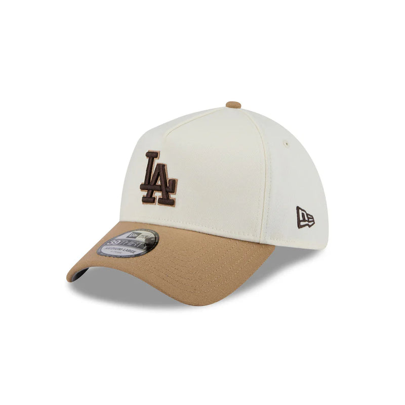 New Era Los Angeles Dodgers White Sandy Bay 39THIRTY Stretch Fit