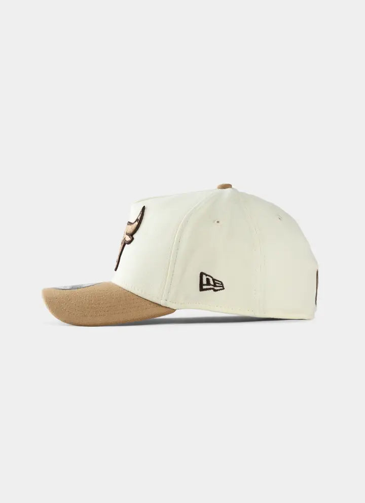 New Era Chicago Bulls White Sandy Bay 39THIRTY Stretch Fit