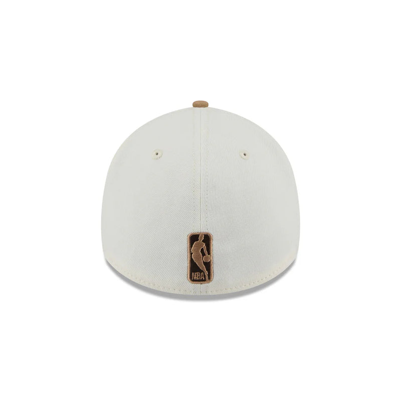 New Era Los Angeles Lakers White Sandy Bay 39THIRTY Stretch Fit