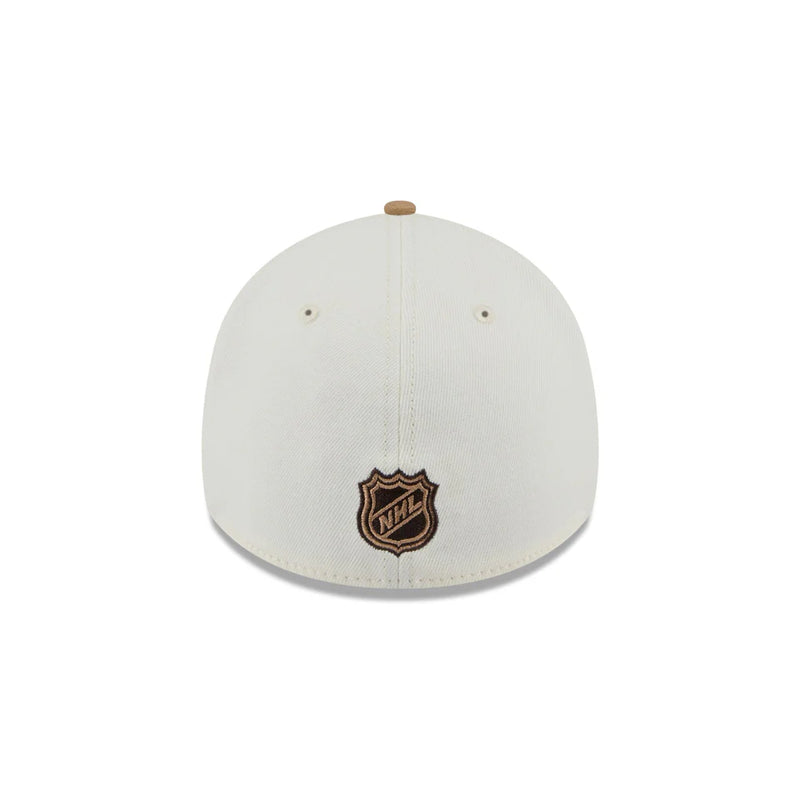 New Era Anaheim Ducks White Sandy Bay 39THIRTY Stretch Fit
