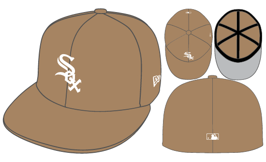 New Era Chicago White Sox Khaki Gray 59FIFTY Fitted
