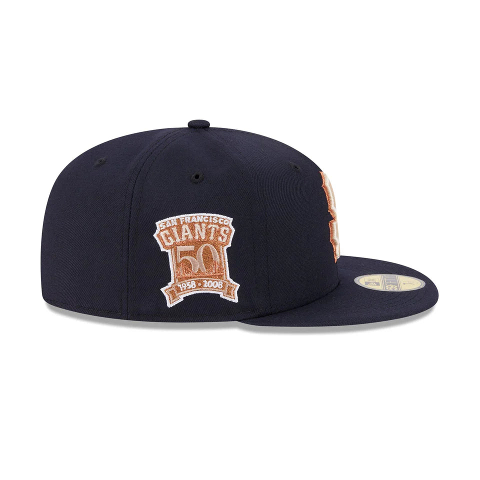 New Era San Francisco Giants Navy Stone 59FIFTY Fitted