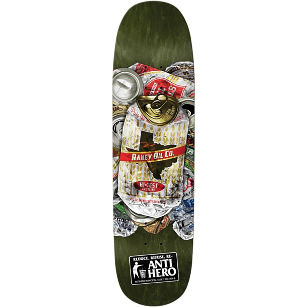 Antihero Raney Beres Refuse Deck 8.6"