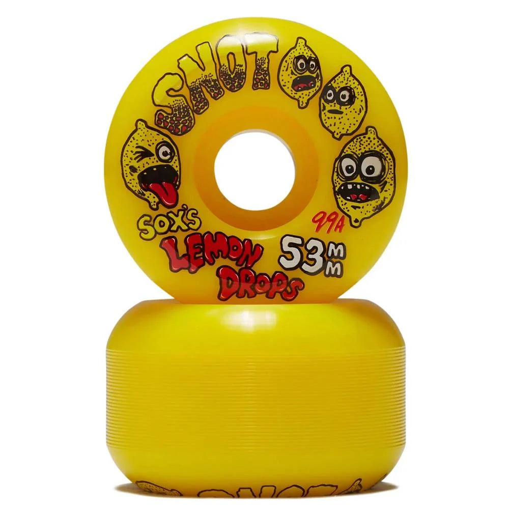 SNOT WHEELS 53 99 LEMON DROPS CONICAL YELLOW