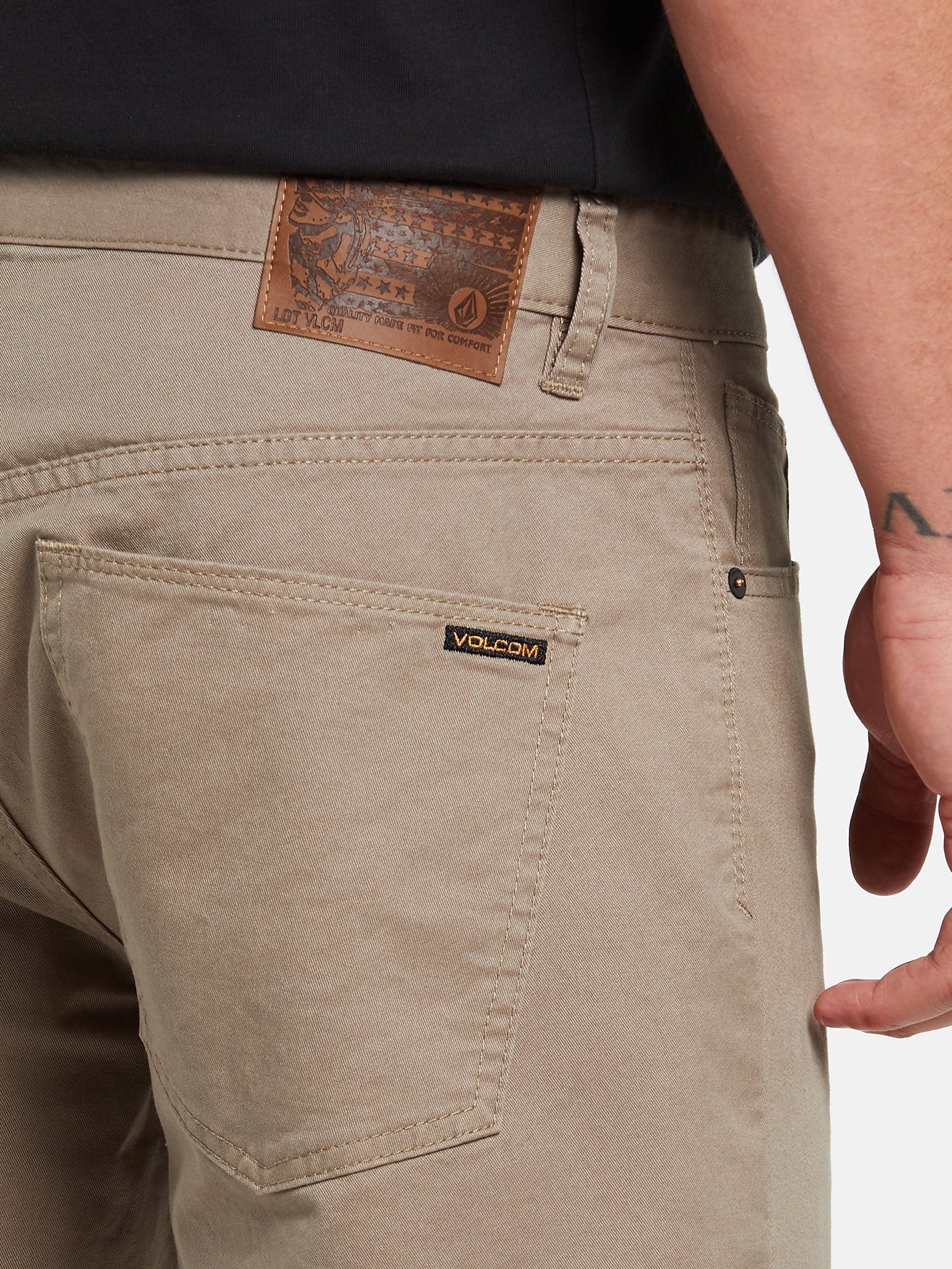 Volcom Solver Lite 5 Pocket Short Brindle