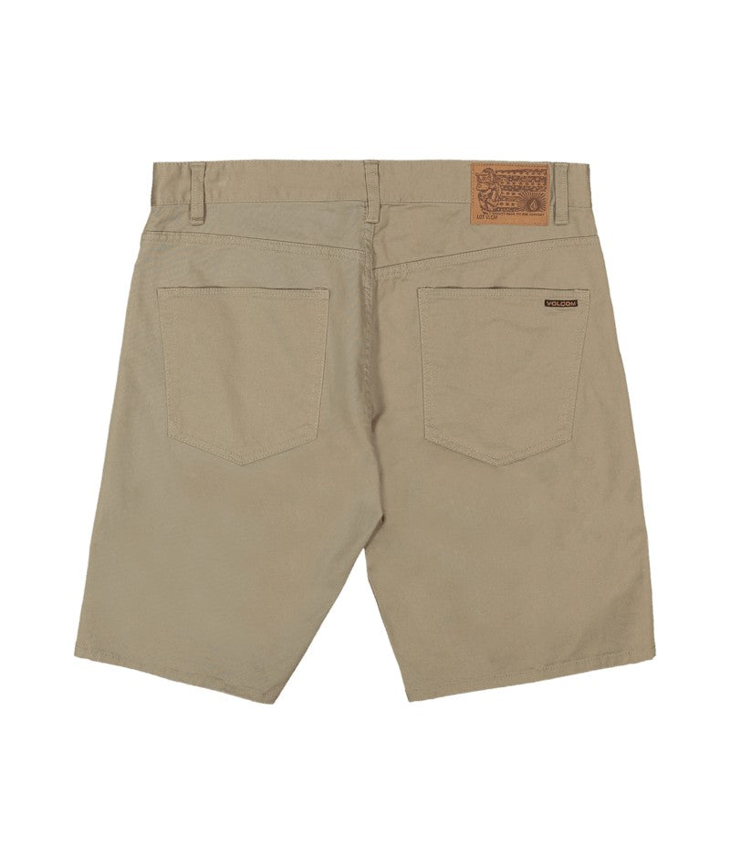 Volcom Solver Lite 5 Pocket 19" Shorts - Brindle