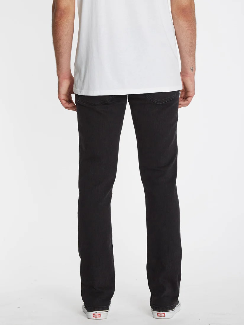 Volcom Vorta Slim Fit Jeans Blackout