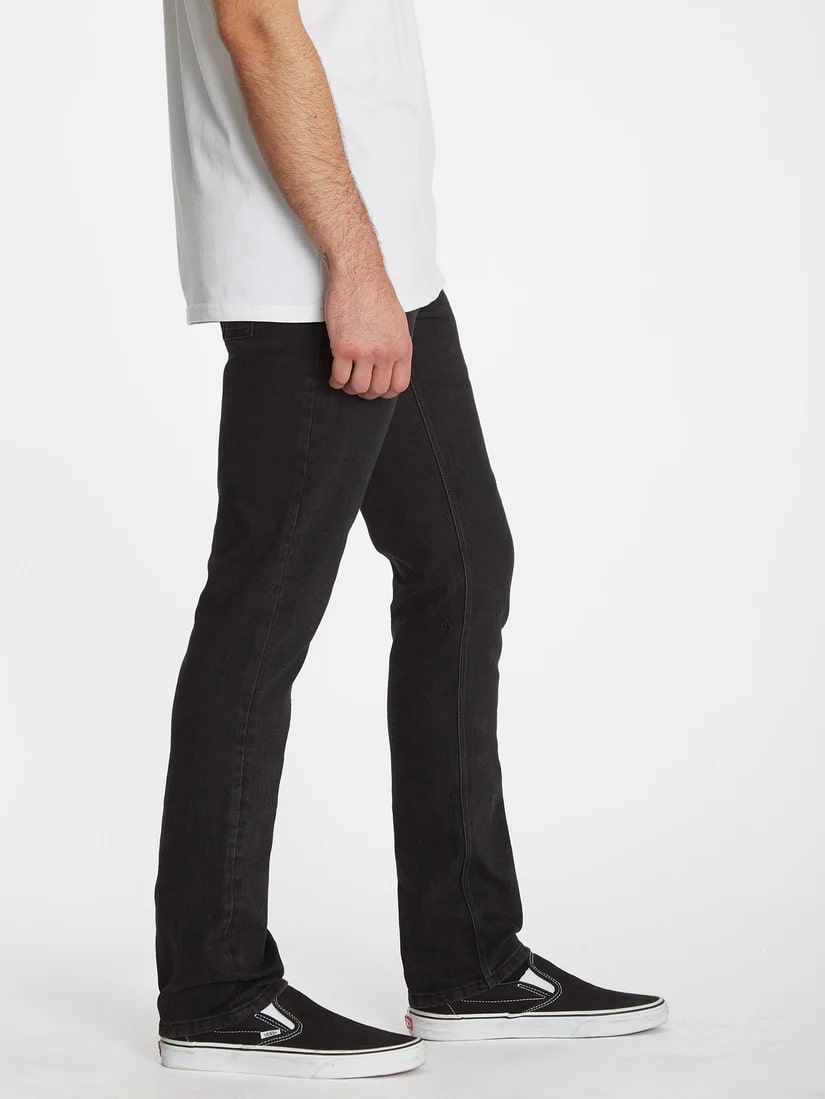 Volcom Vorta Slim Fit Jeans Blackout