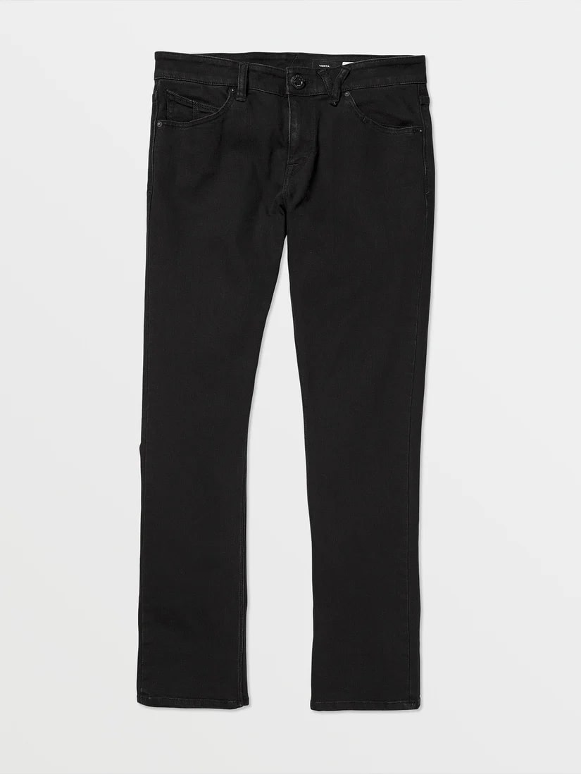 Volcom Vorta Slim Fit Jeans Blackout