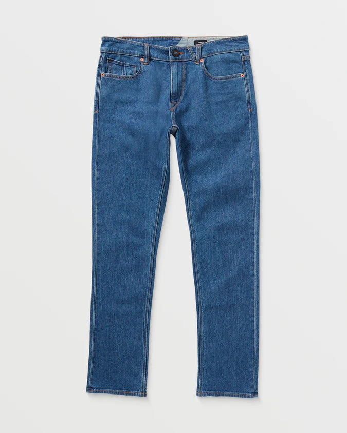 Volcom Vorta Slim Fit Jeans Bold Blue