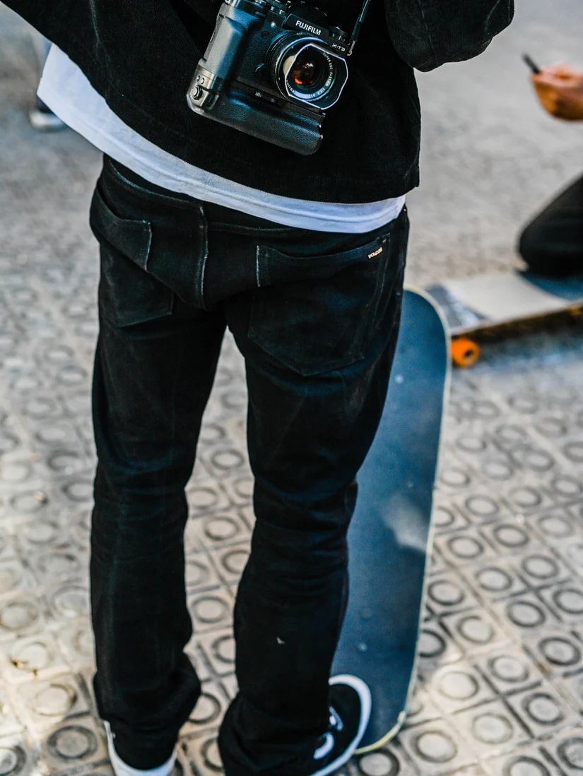 Volcom Solver Denim - Black On Black