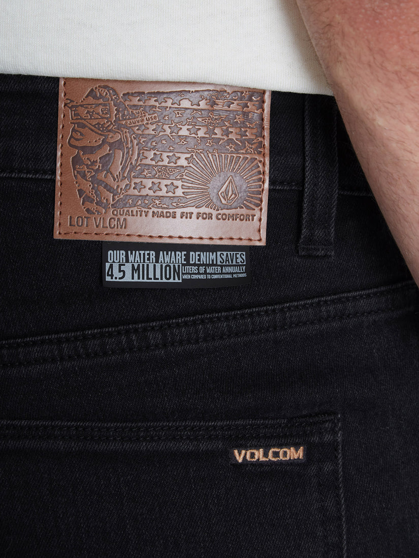 Volcom Solver Denim - Black Out