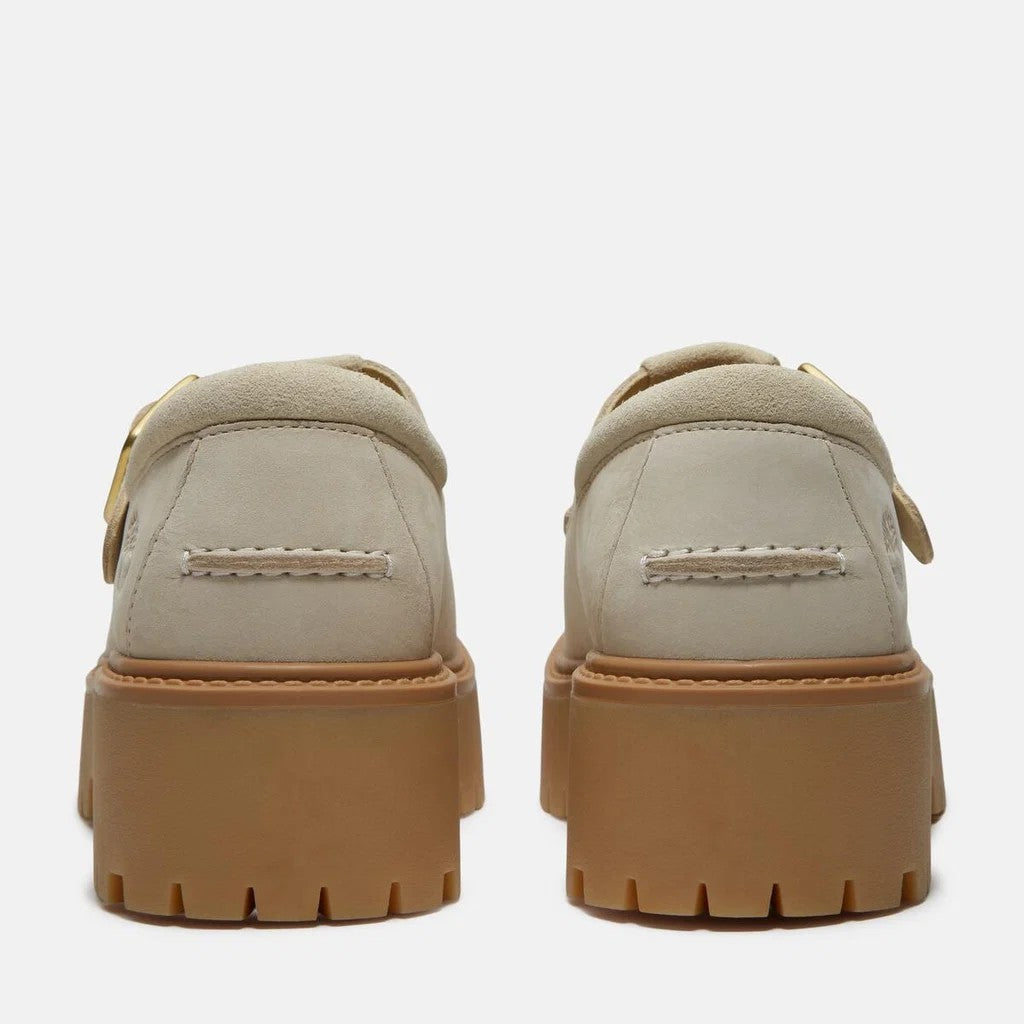 Timberland Stone Street Platform Buckle - Light Beige Suede