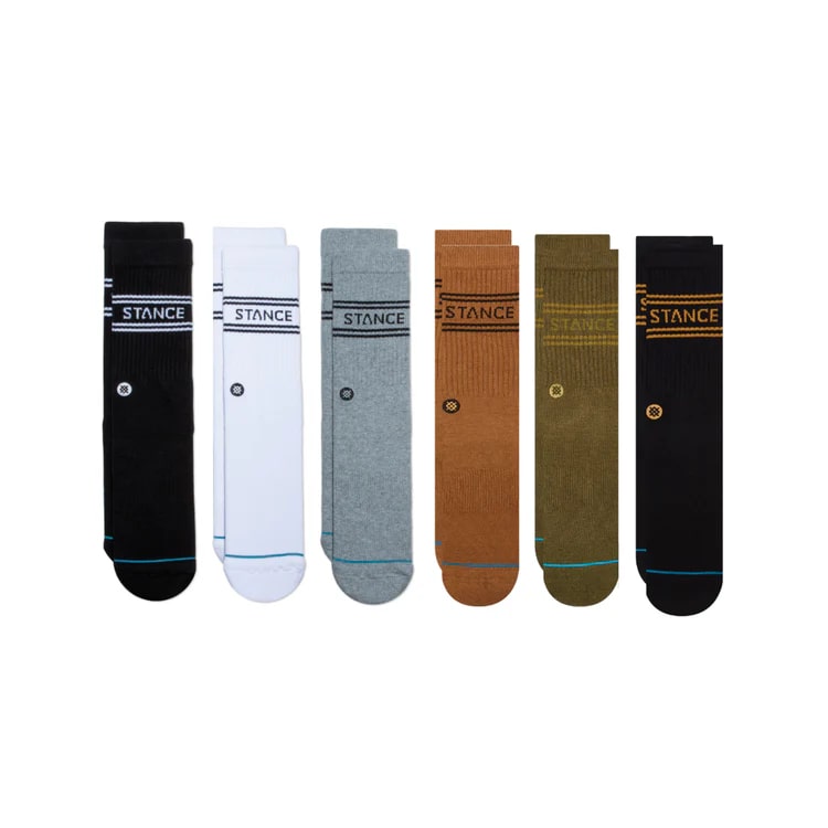 Stance Basic Crew 6 Pack Socks