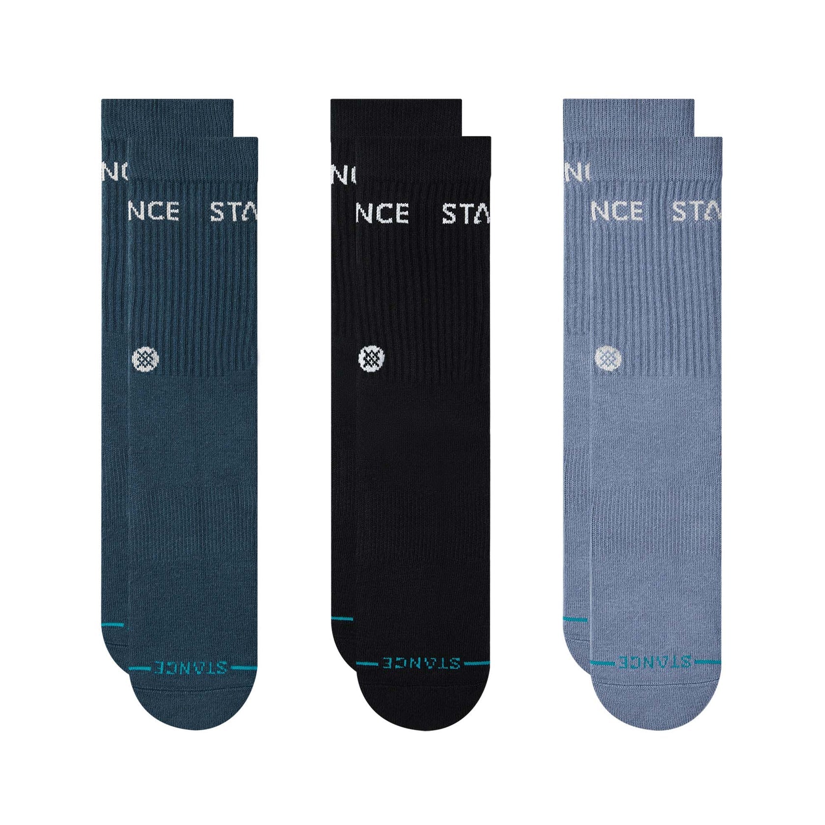 Stance Origin 3 Pack Crew Socks