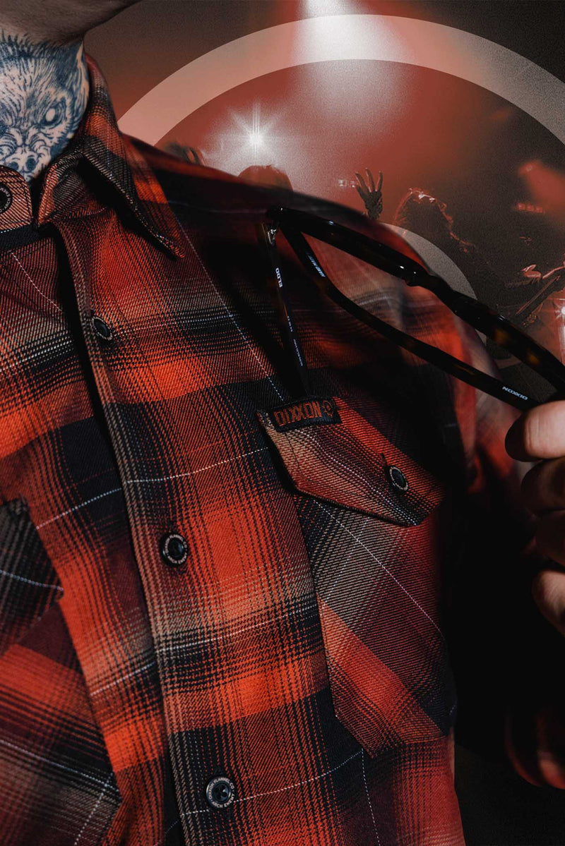 Dixxon The Arch Enemy - Blood Dynasty Flannel