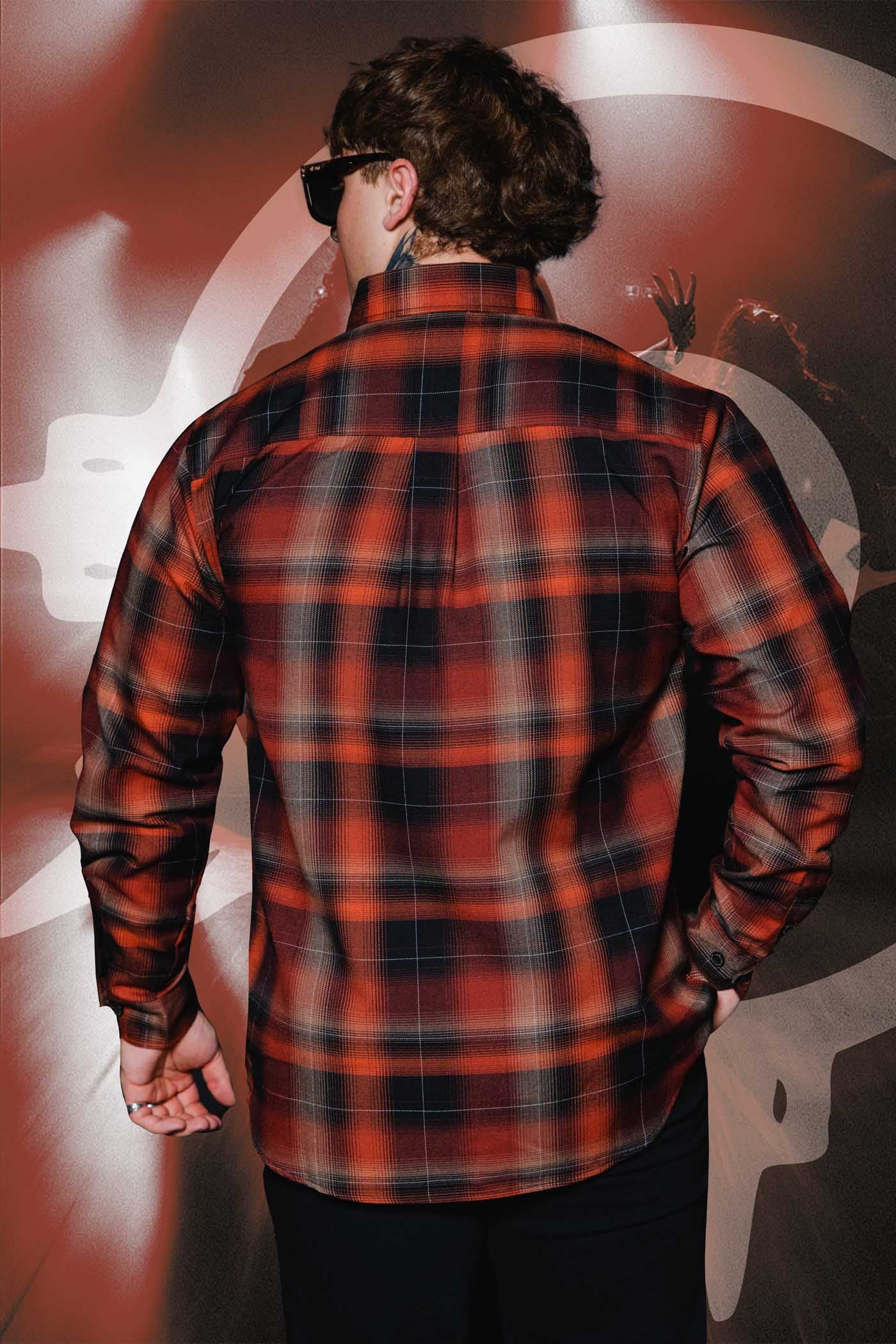 Dixxon The Arch Enemy - Blood Dynasty Flannel