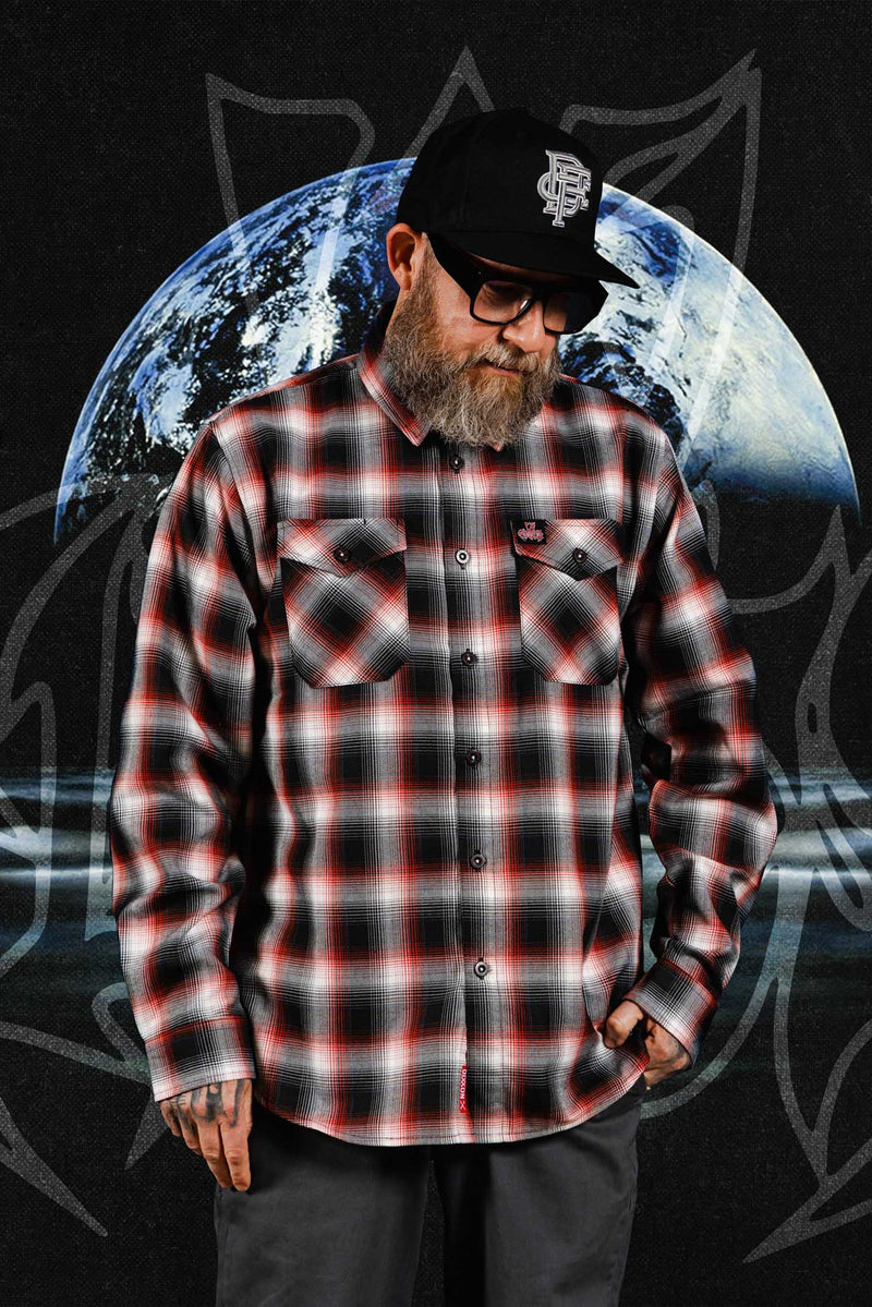 Dixxon In Flames - Lunar Strain Flannel