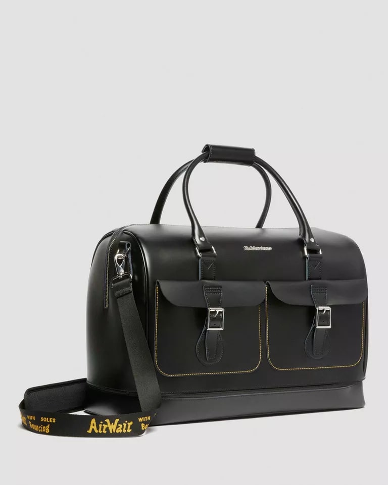 Dr. Martens City Living Weekender Bag - Black Kiev & Black Smooth