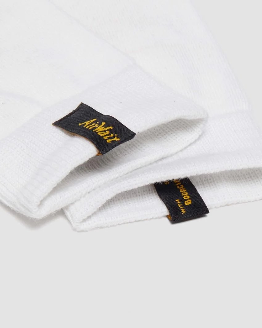 Dr. Martens Not Ordinary Logo Sock Organic Cotton Blend - White