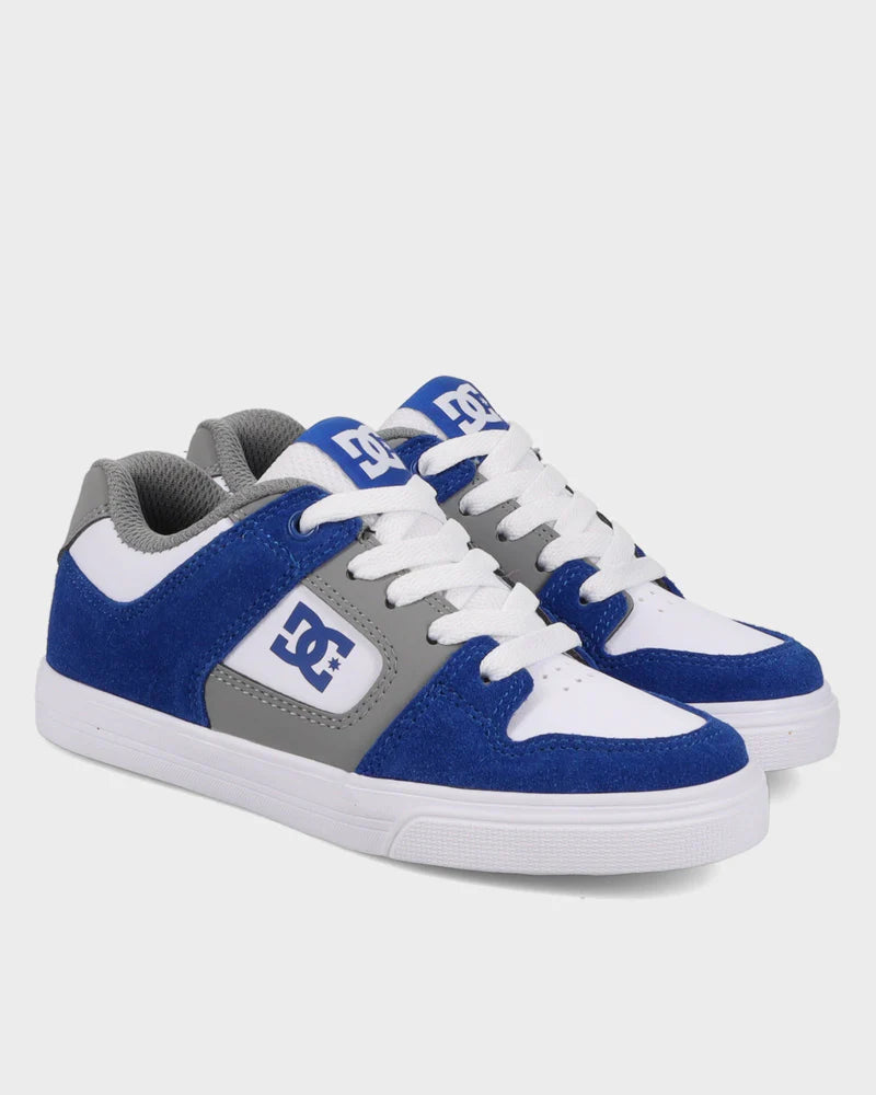 DC Boys Pure - White/Blue/Grey