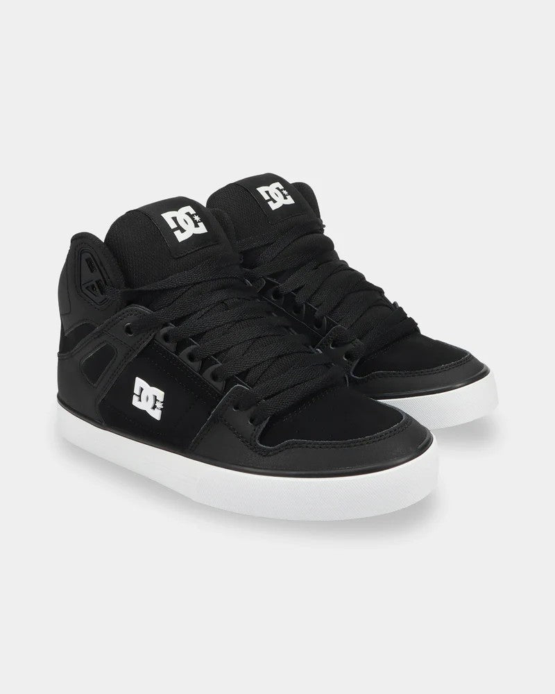 DC Pure High-Top WC - Black/Black/White