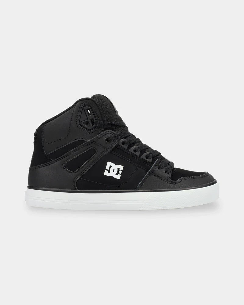 DC Pure High-Top WC - Black/Black/White