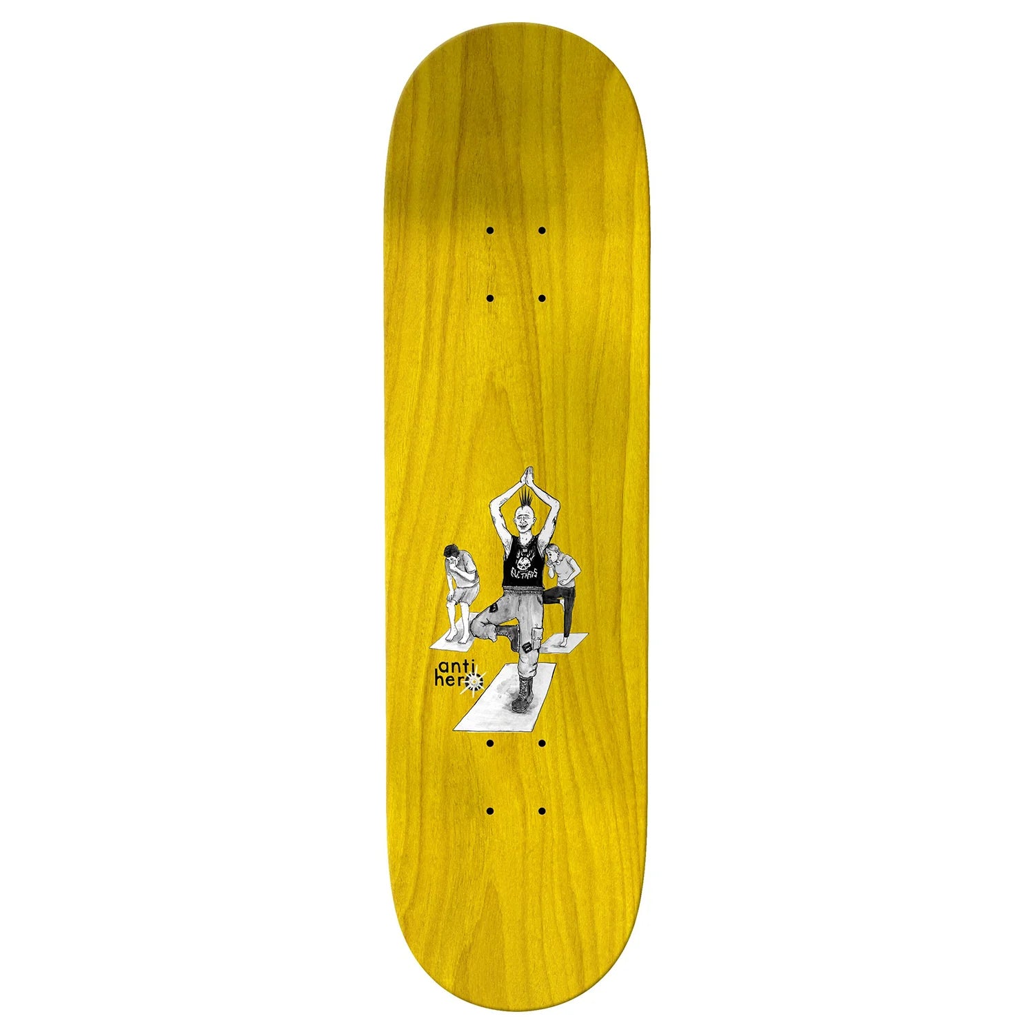 ANTIHERO GRANT TAYLOR I FARTED IN YOGA CLASS 8.5" DECK