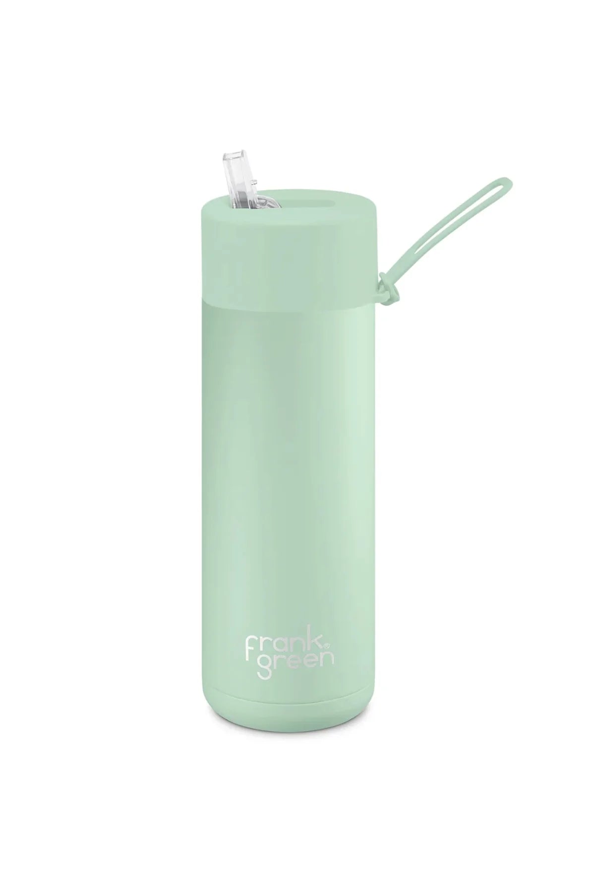 Frank Green Mint Gelato Ceramic Reusable Bottle with Straw Lid 595mL (20oz)