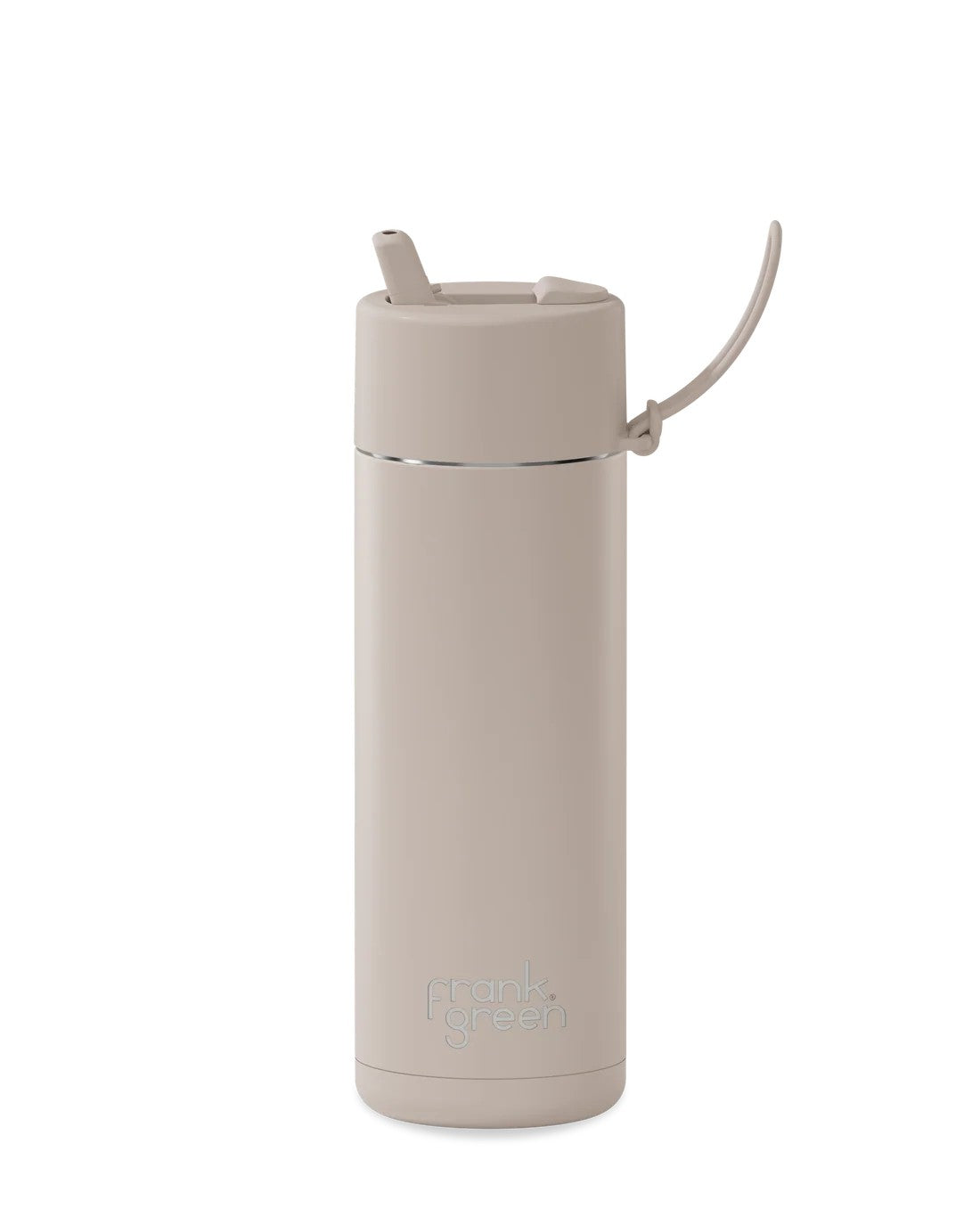 Frank Green Moon Dust Ceramic Reusable Bottle with Flip Straw Lid 595ml (20oz)