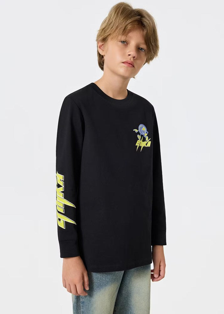 Ethika Boys Bolt Camo Longsleeve Tee