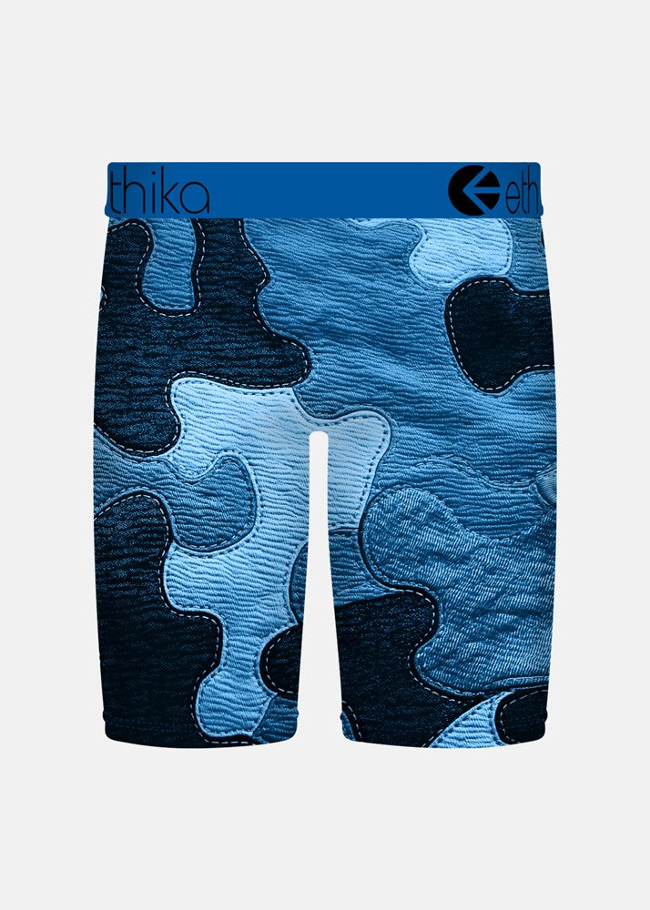 Ethika Boys Bomber Denim Blues Staple