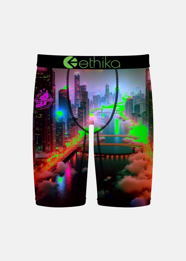 Ethika Boys Neon City Staple