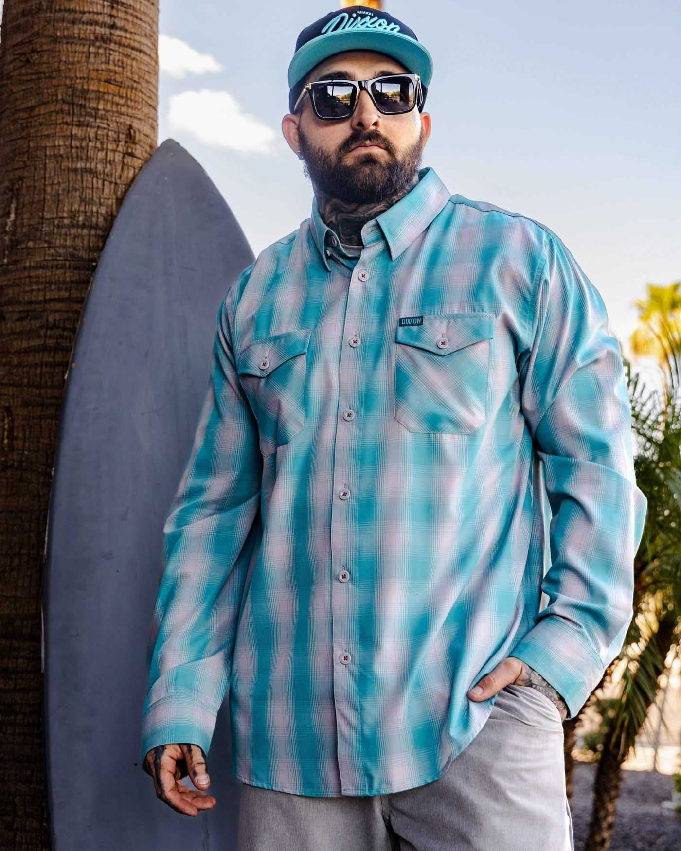 Dixxon The Curl Bamboo Long Sleeve Shirt