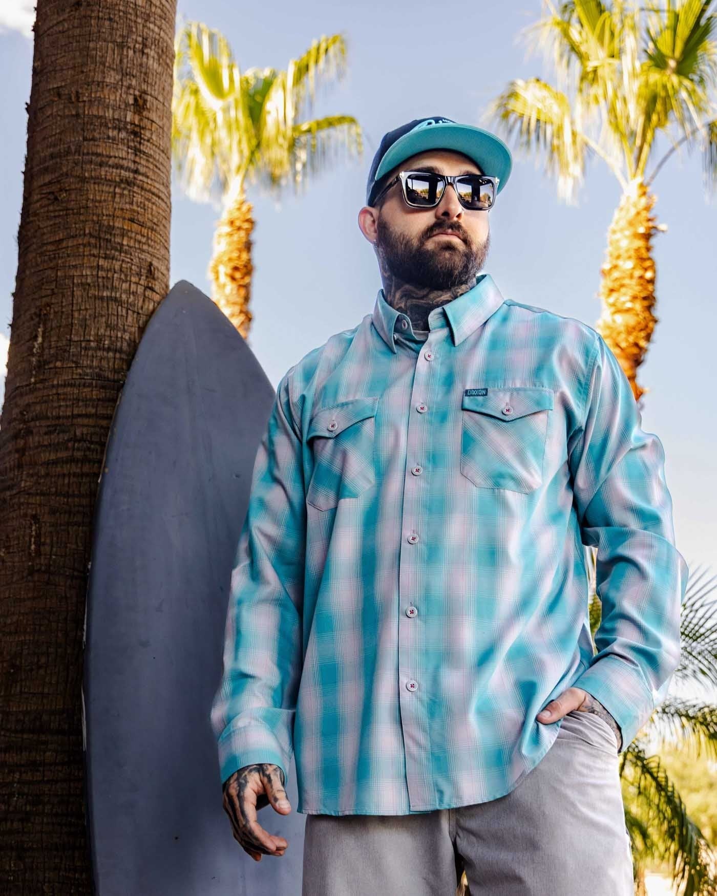 Dixxon The Curl Bamboo Long Sleeve Shirt