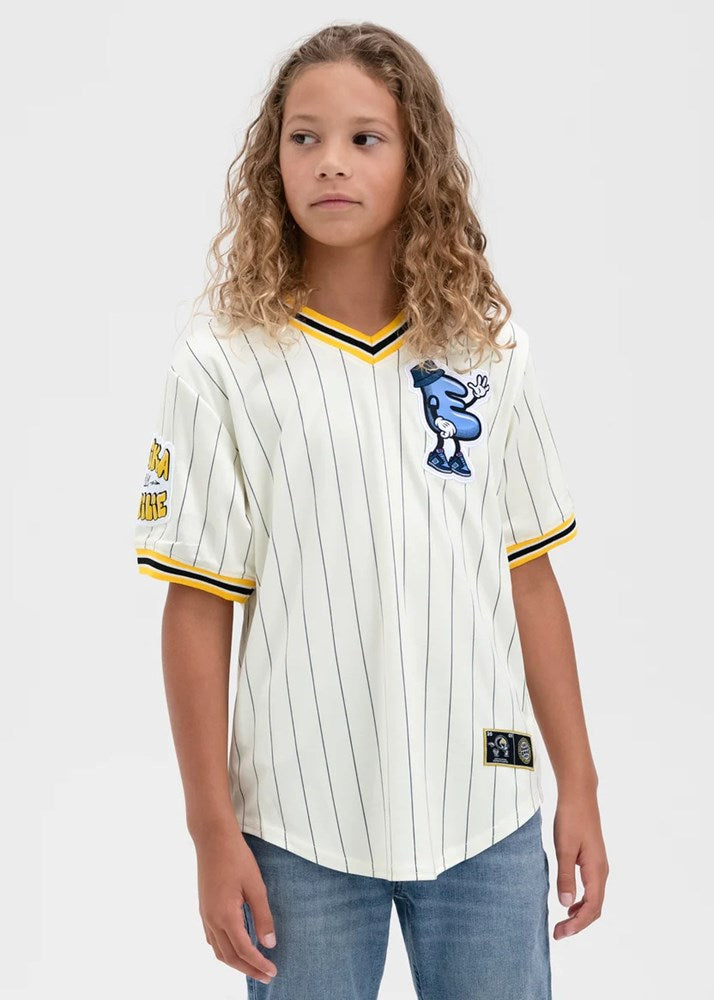 Ethika Boys Uppercase Baseball Jersey