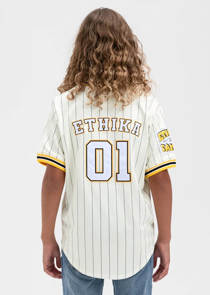 Ethika Boys Uppercase Baseball Jersey