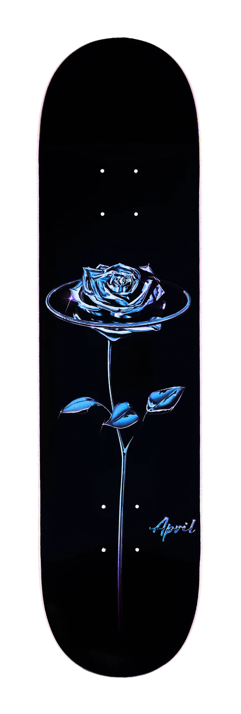 APRIL CHROME ROSE BLACK 8.13" DECK