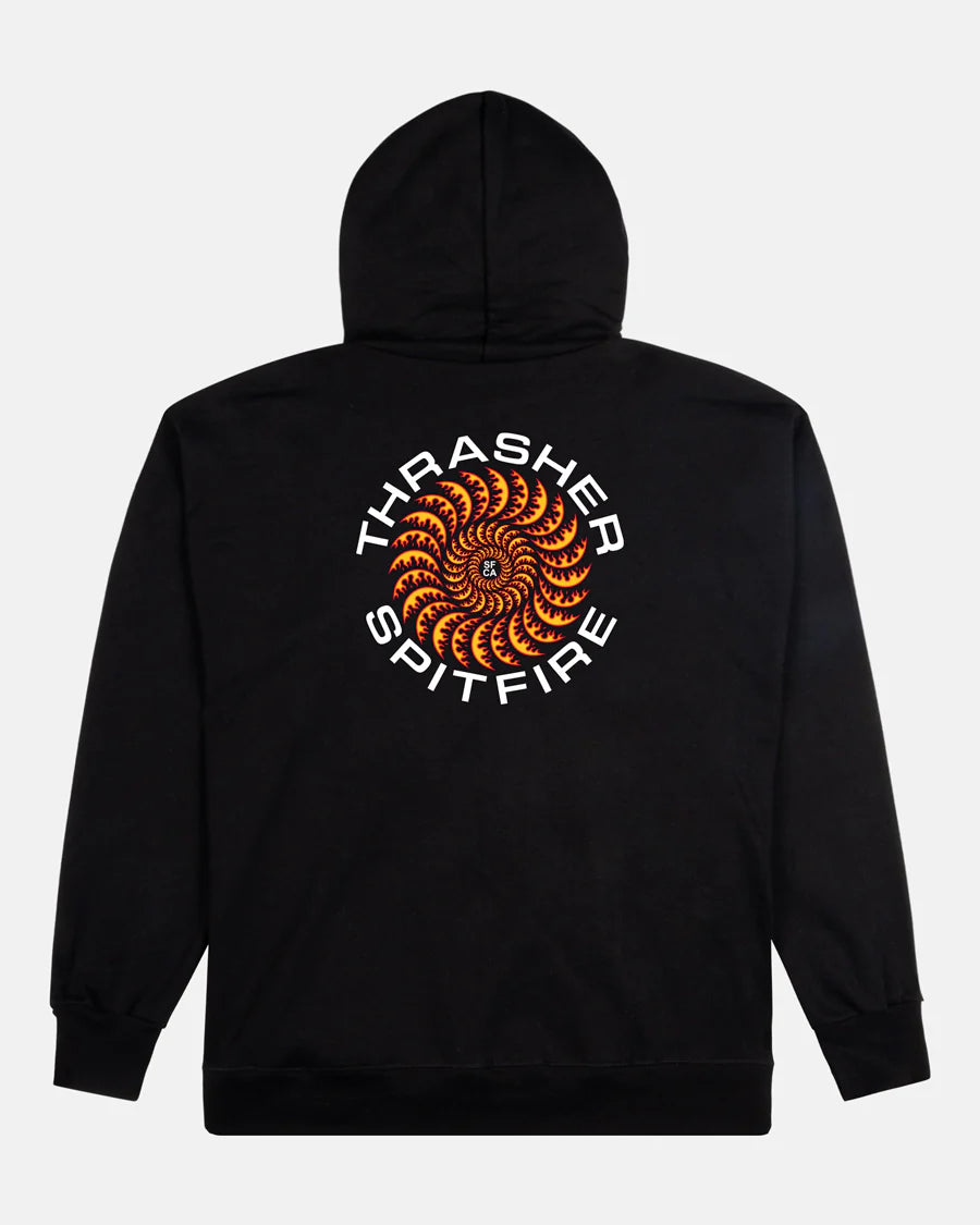 Thrasher X Spitfire Classic Swirl Hood