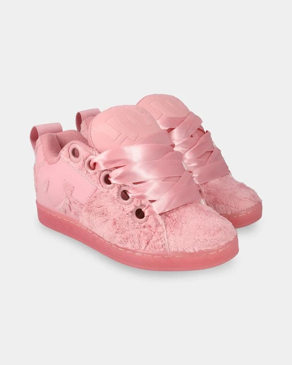 DC Womens Court Graffik Puff - Pink/Pink