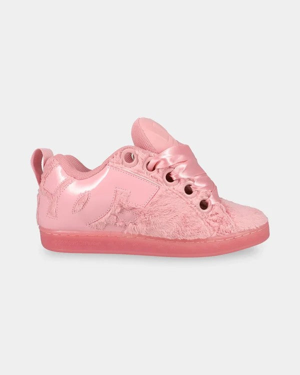 DC Womens Court Graffik Puff - Pink/Pink
