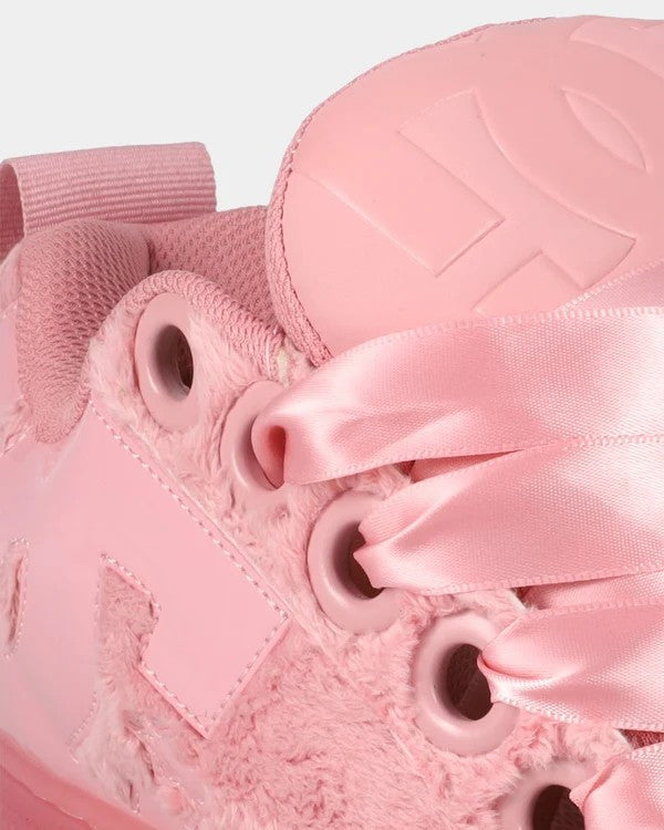DC Womens Court Graffik Puff - Pink/Pink